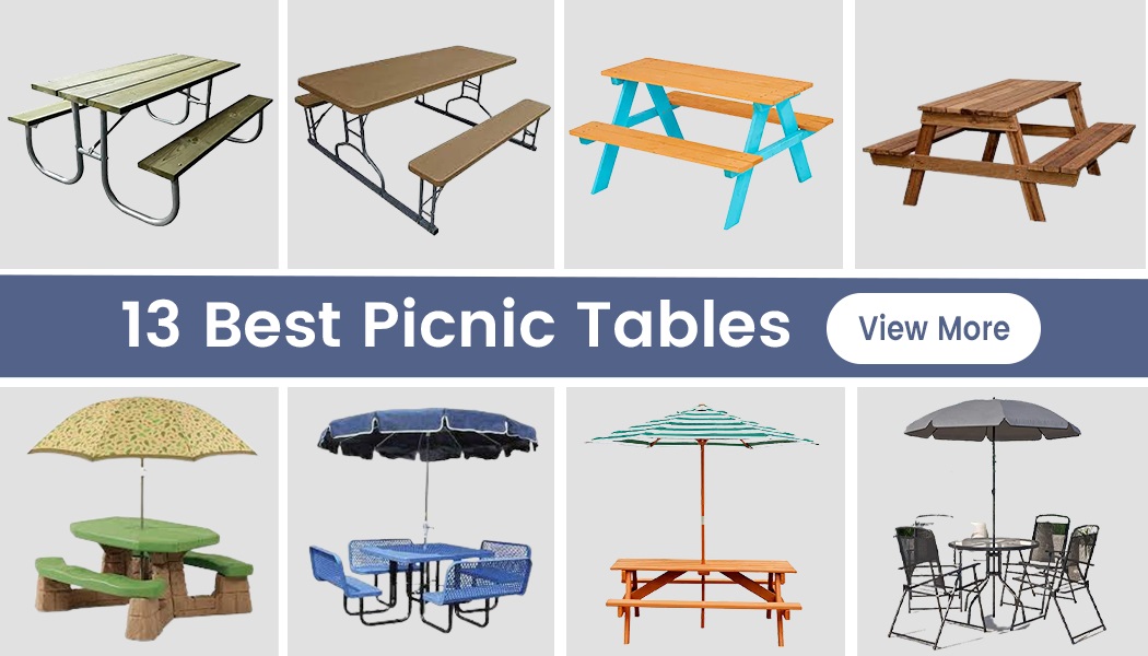 13 Best Picnic Tables For 2023